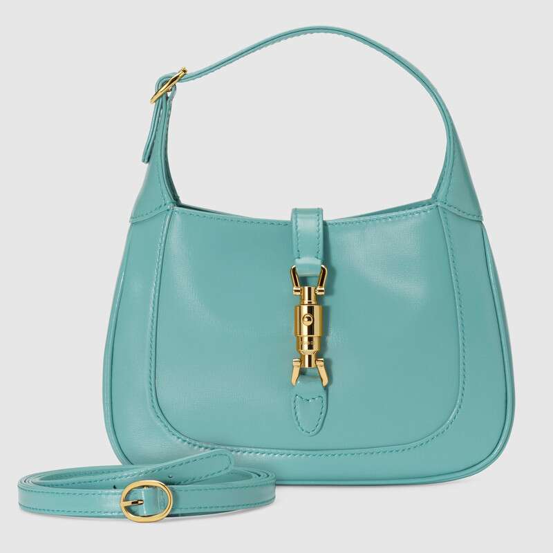 Gucci Jackie 1961 Mini Shoulder Bag 637091 Light blue